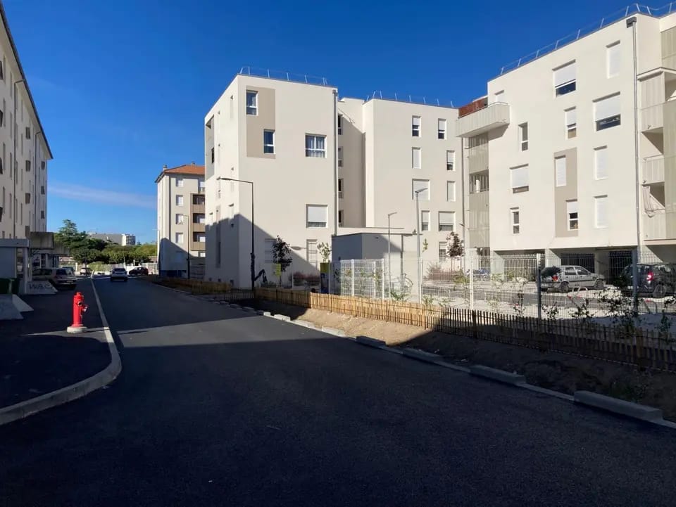 Nouvelles résidences et voirie refaite dans le quartier